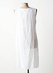 Robe mi-longue blanc QUATTRO pour femme seconde vue