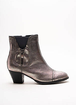 Bottines/Boots gris MADISON pour femme