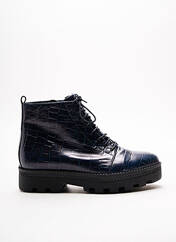Bottines/Boots bleu REBECA SANVER pour femme seconde vue