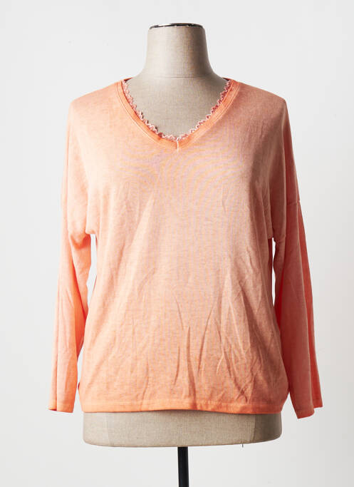 Pull orange NEW COLLECTION pour femme