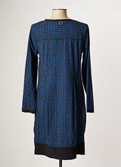 Robe mi-longue bleu 3322 pour femme seconde vue