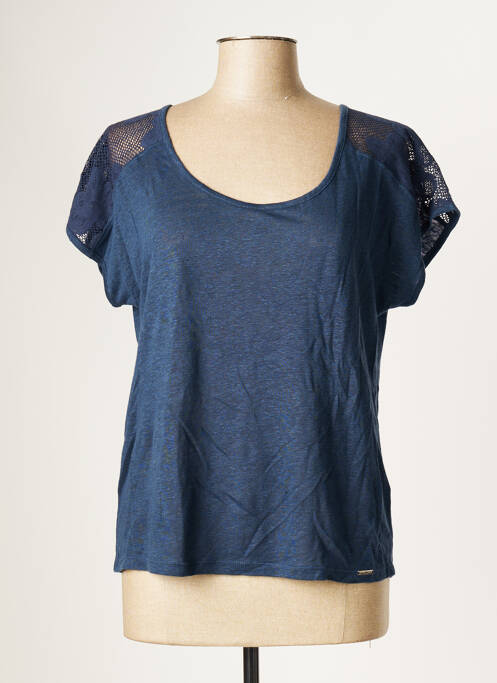 T-shirt bleu MALOKA pour femme