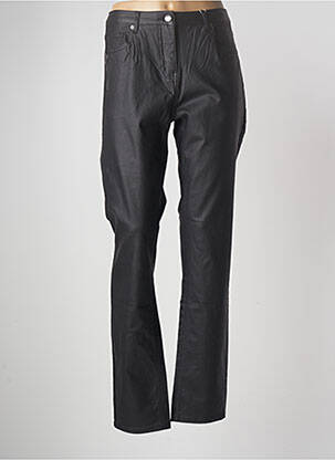 Pantalon slim taille normale taille normale noir ZHENZI femme