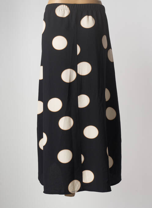 Jupe mi-longue taille normale noir OZÉE femme