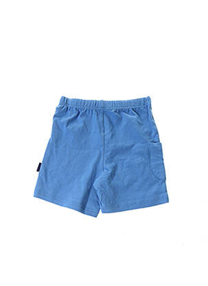 Pantacourt stretch taille élastique bleu NANO & NANETTE garçon