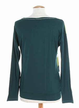 T-shirt manches longues manches longues vert KARTING femme