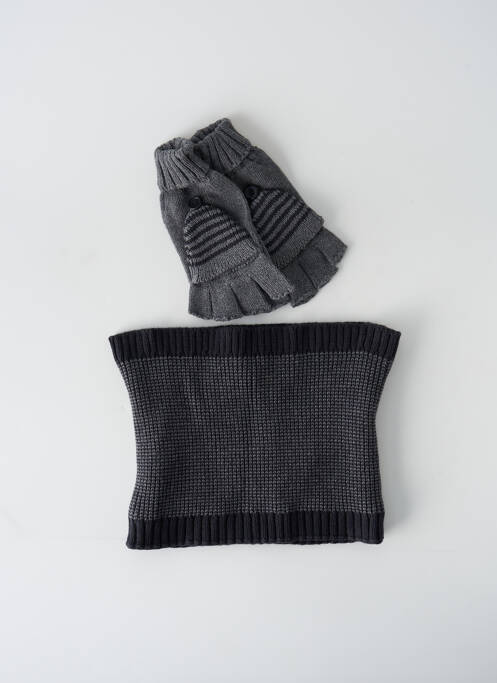 Gants doublure gris MARESE garcon