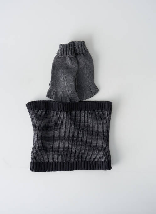 Gants doublure gris MARESE garcon