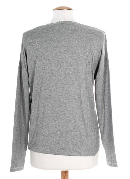 T-shirt gris K'TENDANCES pour femme