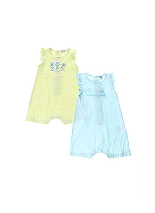 Combi-pantalon imprimé fantaisie bleu NANO & NANETTE fille