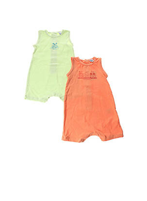 Combi-pantalon sérigraphie orange NANO & NANETTE garcon