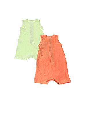 Combi-pantalon sérigraphie orange NANO & NANETTE garçon