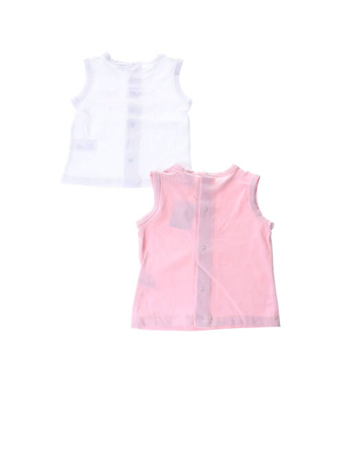 Débardeur rose NANO & NANETTE pour fille