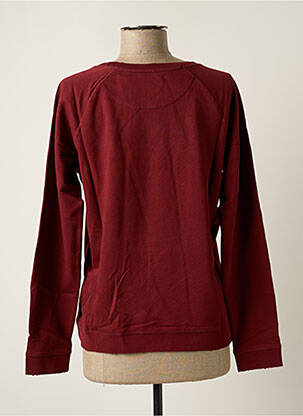 Sweat-shirt stretch manches longues rouge ARTISTS femme