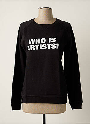 Sweat-shirt noir ARTISTS pour femme