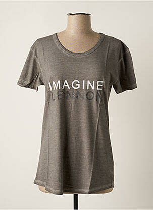 T-shirt gris ARTISTS pour femme