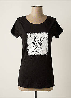 T-shirt noir ARTISTS pour femme