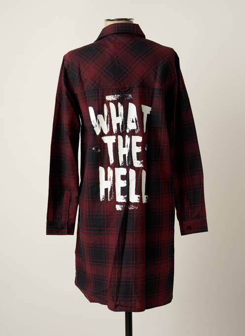 Robe courte rouge ARTISTS pour femme