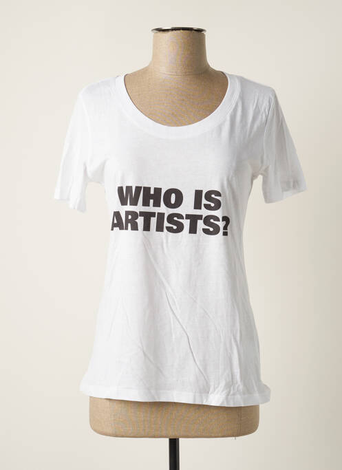 T-shirt blanc ARTISTS pour femme
