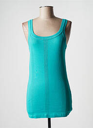 Gilet sans manche sans manche vert AMERICAN VINTAGE femme