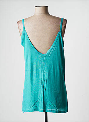 Top stretch fines bretelles vert AMERICAN VINTAGE femme