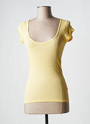 T-shirt jaune AMERICAN VINTAGE pour femme seconde vue