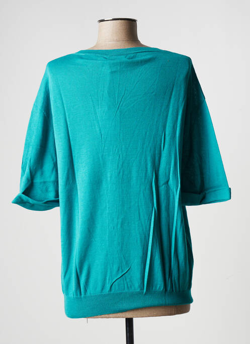 Gilet manches longues bleu AMERICAN VINTAGE pour femme