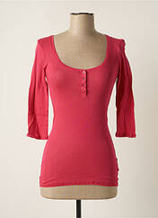 T-shirt rose AMERICAN VINTAGE pour femme seconde vue