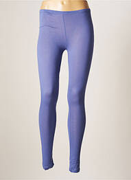 Legging tissage jersey violet AMERICAN VINTAGE femme
