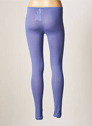 Legging tissage jersey violet AMERICAN VINTAGE femme