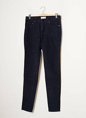 Pantalon slim stretch taille normale bleu AMERICAN VINTAGE femme