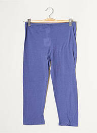 Legging tissage jersey taille normale violet AMERICAN VINTAGE femme