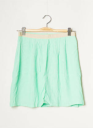 Jupe courte taille haute vert AMERICAN VINTAGE femme