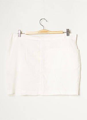 Jupe courte poches blanc AMERICAN VINTAGE femme