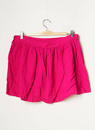 Jupe courte doublure rose AMERICAN VINTAGE femme