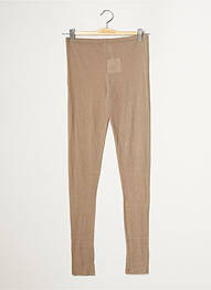 Legging tissage jersey taille normale gris AMERICAN VINTAGE femme