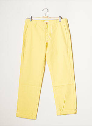 Pantalon chino jaune AMERICAN VINTAGE pour femme