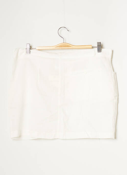 Jupe courte blanc AMERICAN VINTAGE pour femme