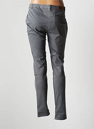 Pantalon slim taille normale taille normale gris AMERICAN VINTAGE femme