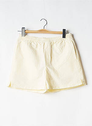 Short de bain tissage imperméable beige AMERICAN VINTAGE homme
