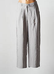 Pantalon droit gris AMERICAN VINTAGE pour femme seconde vue