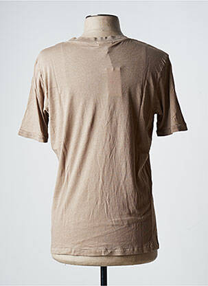 T-shirt stretch manches courtes vert AMERICAN VINTAGE homme
