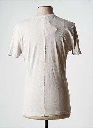 T-shirt coupe cintrée manches courtes gris AMERICAN VINTAGE homme