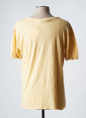 T-shirt jaune AMERICAN VINTAGE pour homme seconde vue