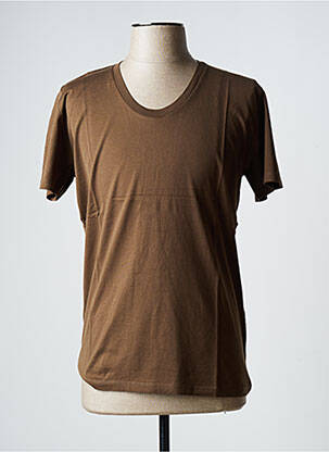 T-shirt marron AMERICAN VINTAGE pour homme