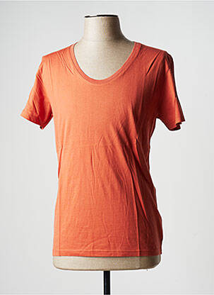 T-shirt orange AMERICAN VINTAGE pour homme