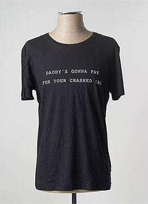 T-shirt stretch manches courtes noir ARTISTS homme