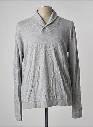 Sweat-shirt gris AMERICAN VINTAGE pour homme