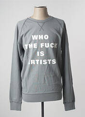 Sweat-shirt gris ARTISTS pour homme seconde vue