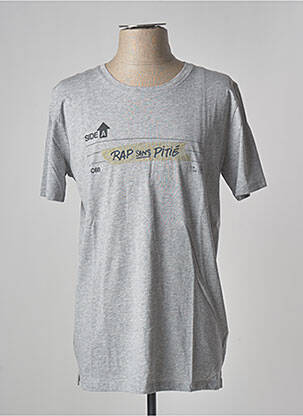 T-shirt gris ARTISTS pour homme